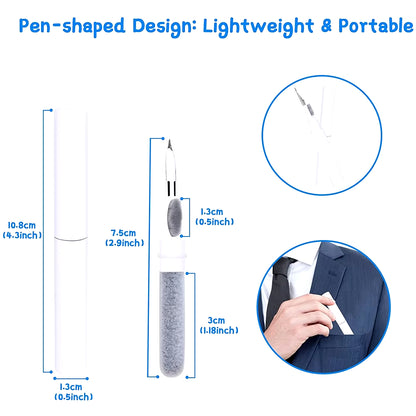 Bluetooth Earphone Cleaning Tools for Airpods Pro 1 2 3 Earbuds Case Cleaning Pen Bursh Kits for Samsung Xiaomi Airdots Huawei