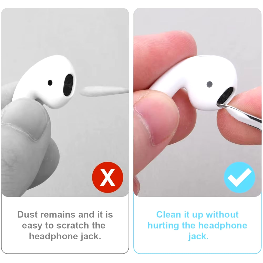 Bluetooth Earphone Cleaning Tools for Airpods Pro 1 2 3 Earbuds Case Cleaning Pen Bursh Kits for Samsung Xiaomi Airdots Huawei